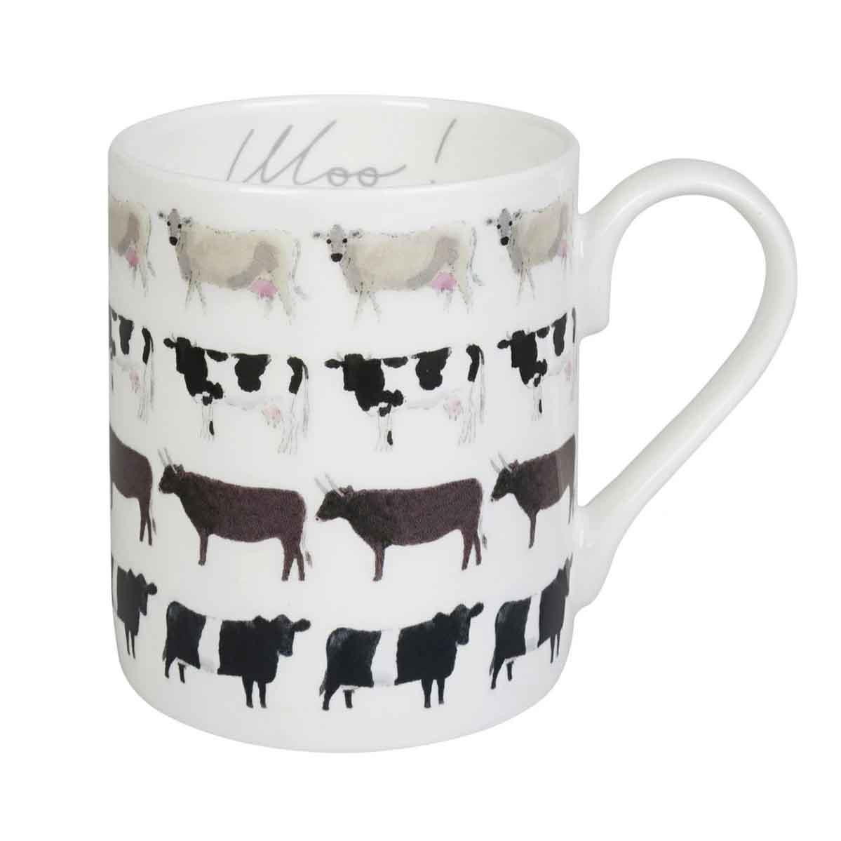 Sophie Allport Standard Mug - Cows Moo