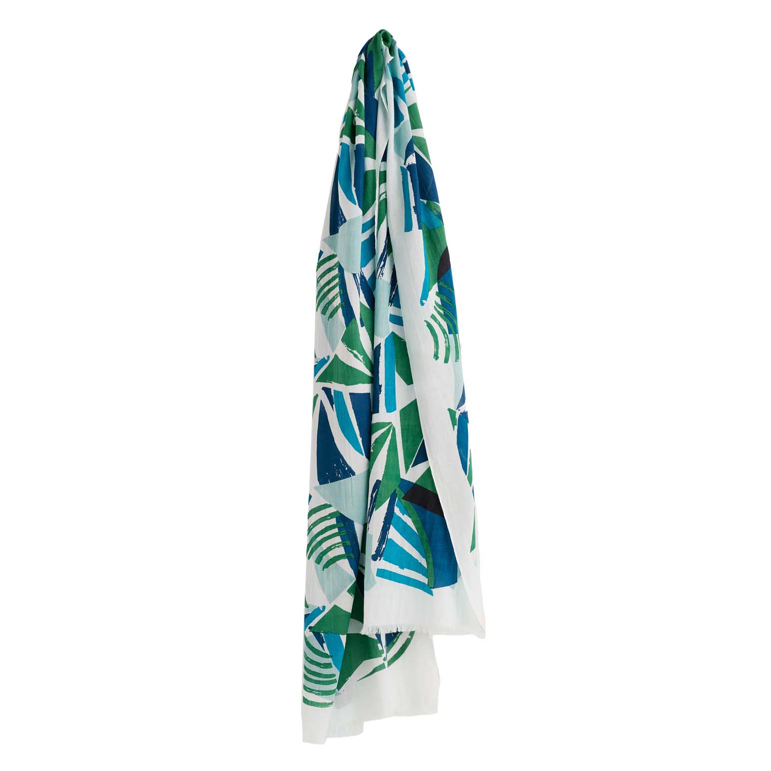 Seasalt Cornwall Summer Scarf Spinnaker Border Hedgerow