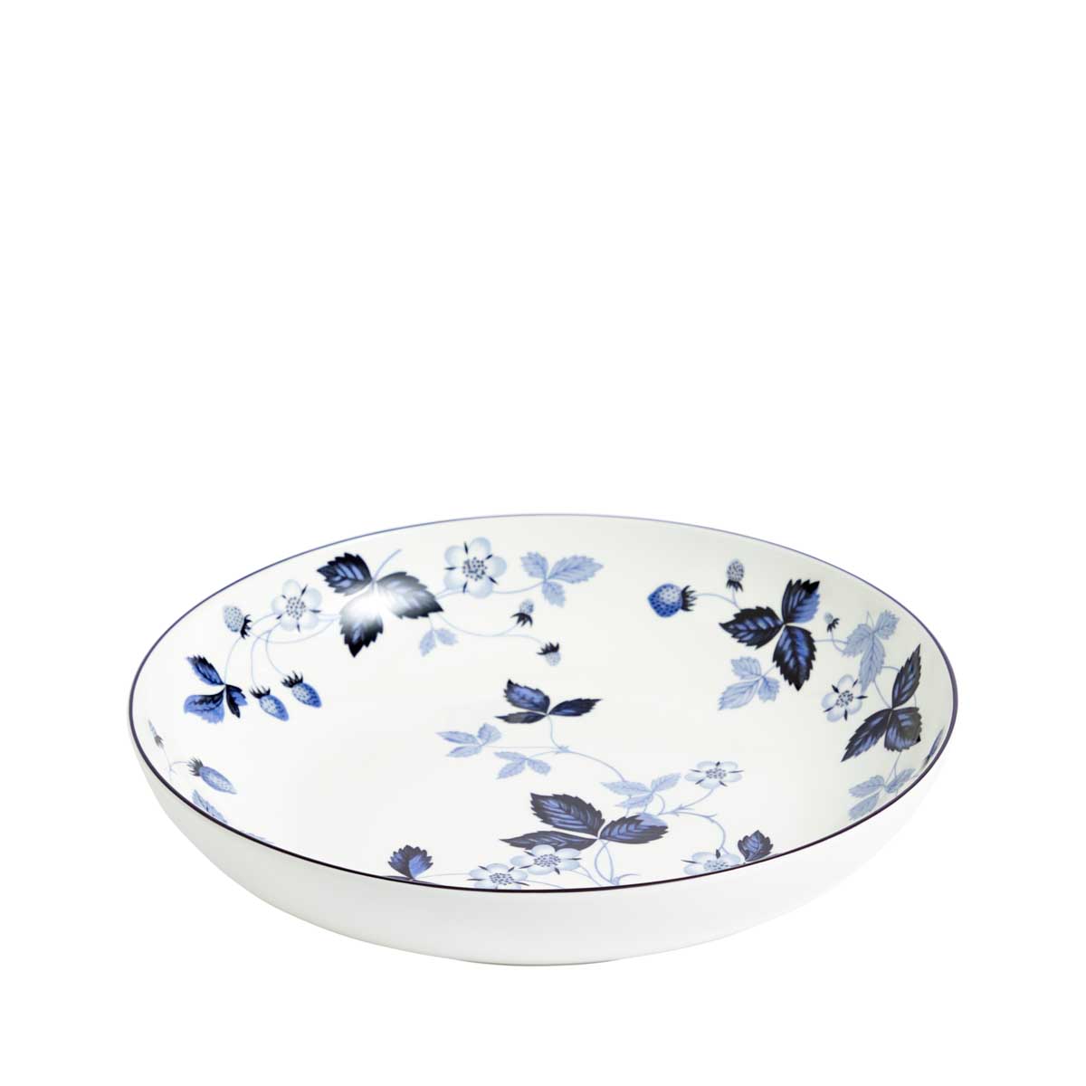 Wedgwood Wild Strawberry Inky Blue Pasta Bowl 24cm