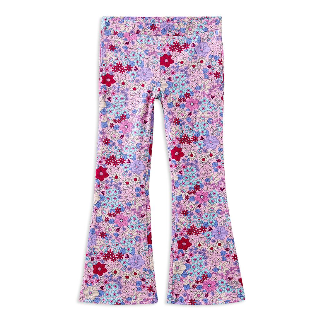 Milky Bloom Flared Legging