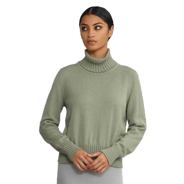 Standard Issue Merino Crop Funnel Neck Jumper