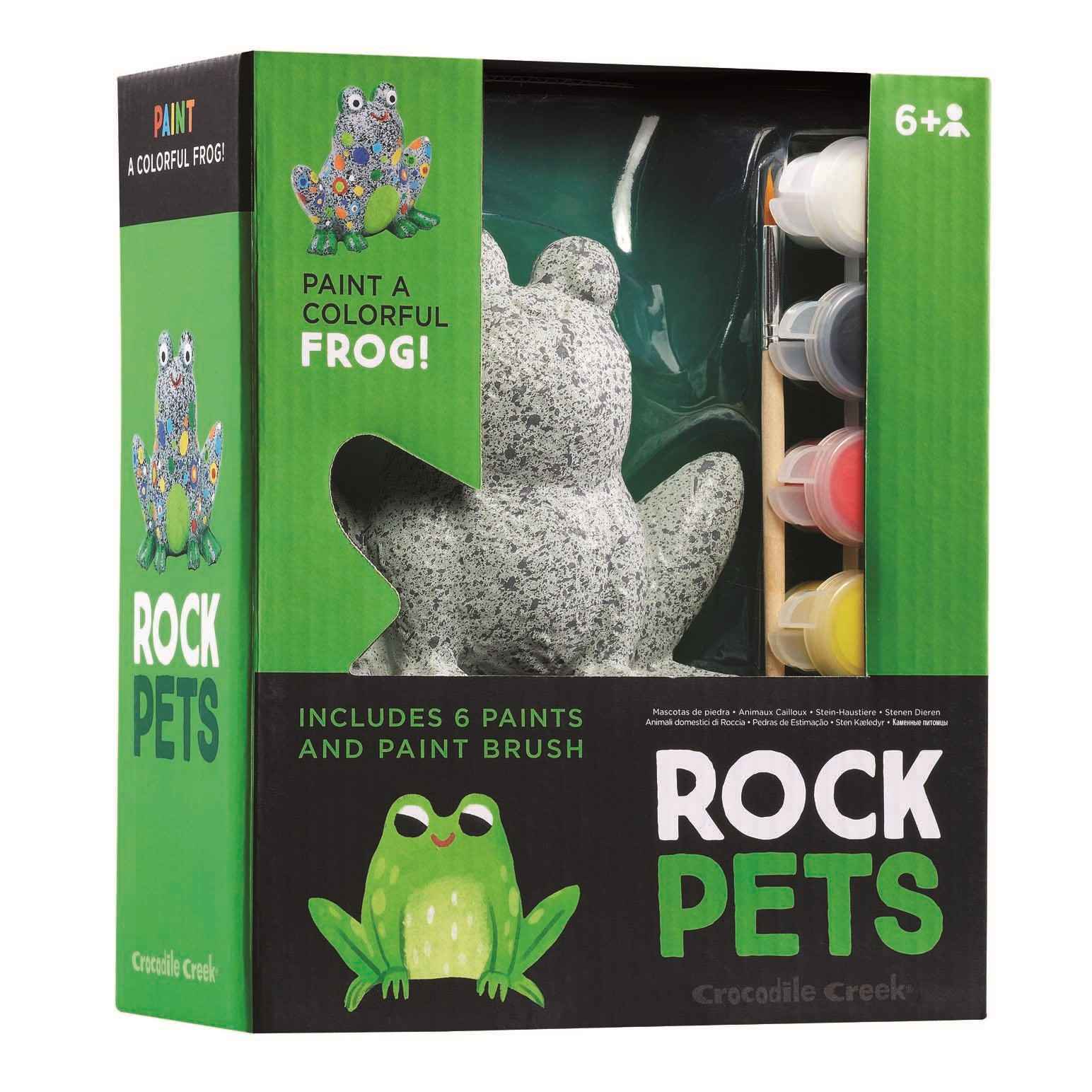 Crocodile Creek Creative - Rock Pets: Frog