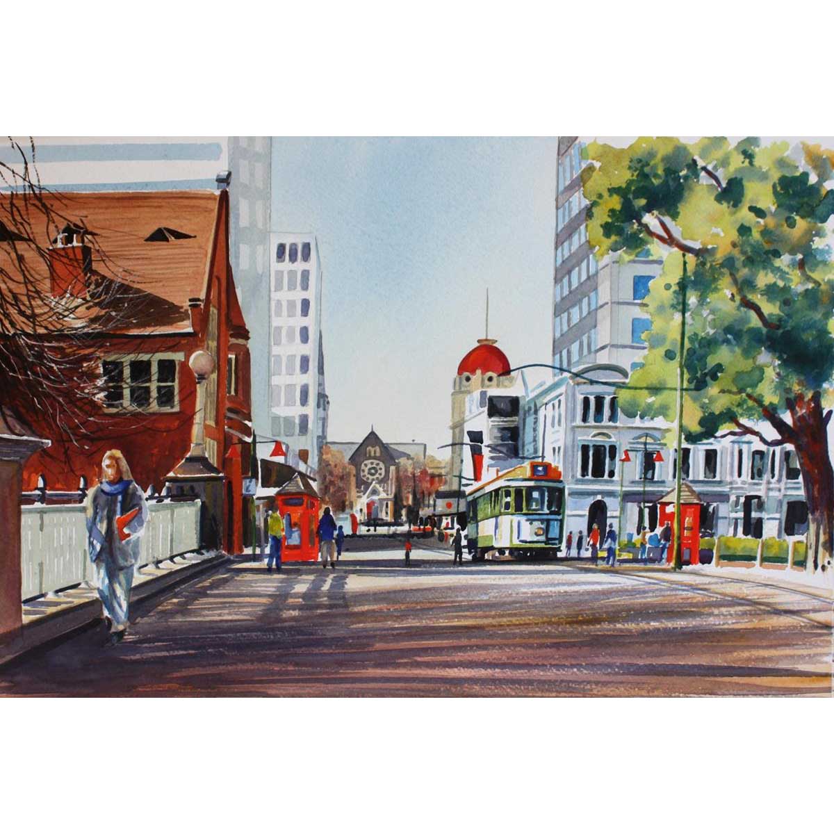 Kelvin McMillan Worcester Boulevard Unframed Print 300x200mm