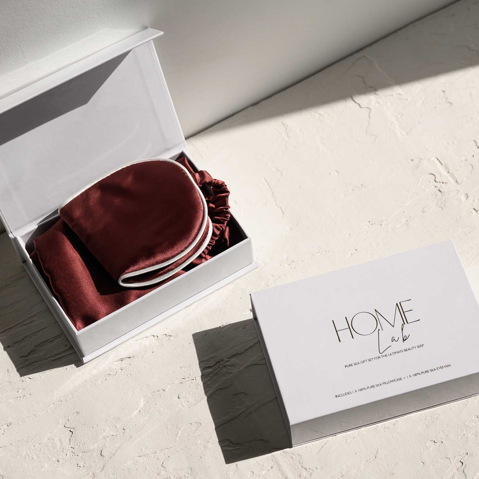 Home Lab 100% Pure Silk Gift Set