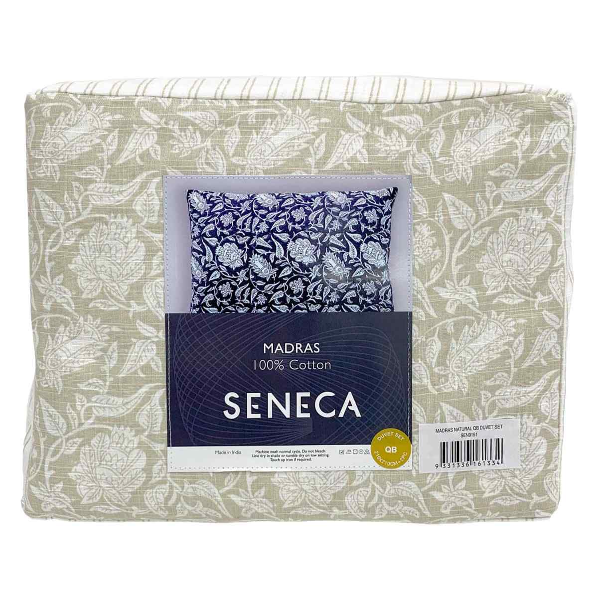 Seneca Madras Duvet Set
