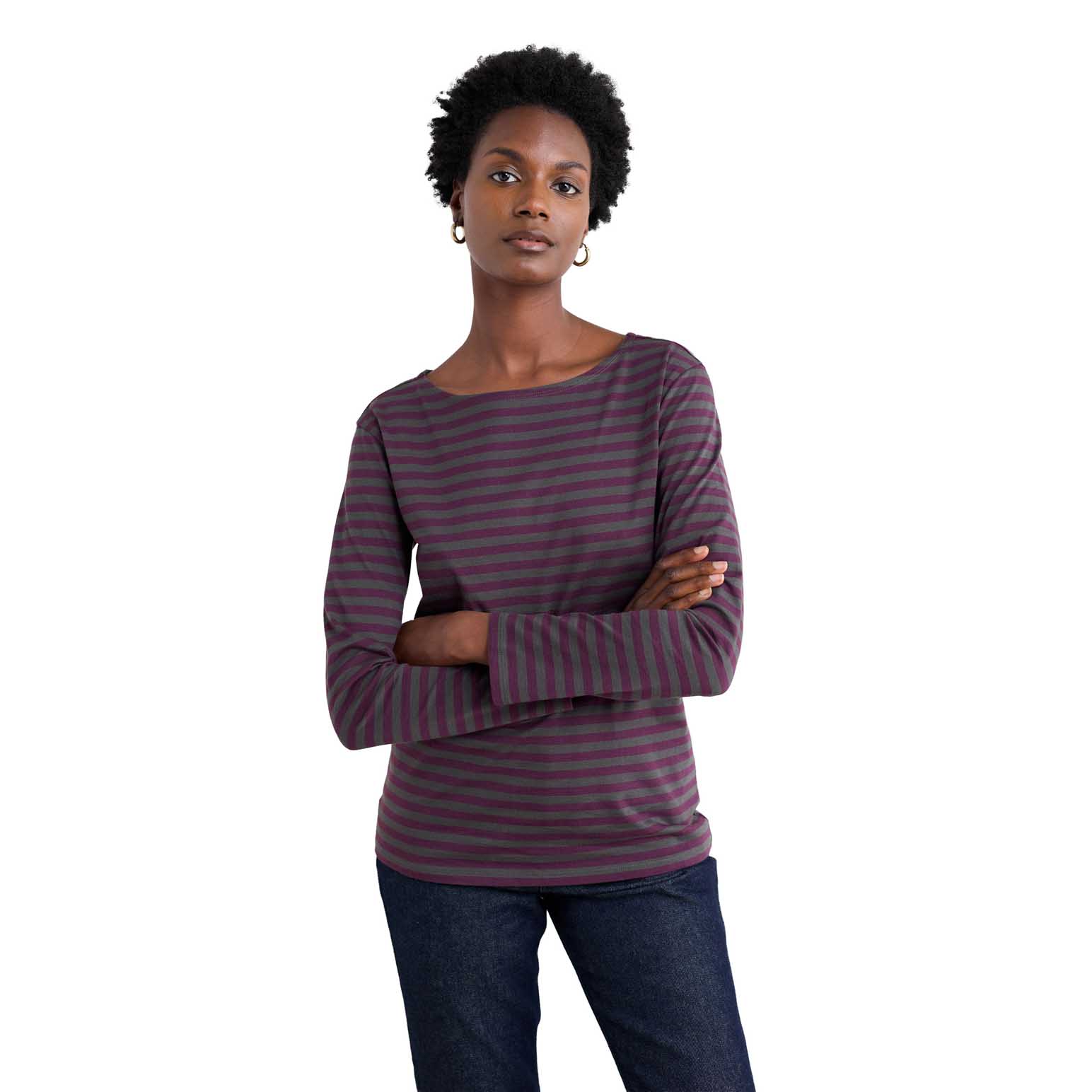 Seasalt Cornwall Sailor Shirt Mini Cornish Dark Coal