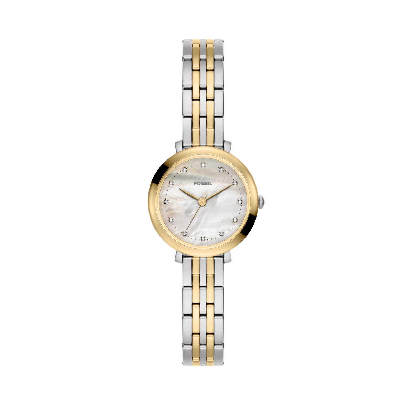 Fossil Heidi 26mm Three-Hand Two-Tone Stainless Steel Watch