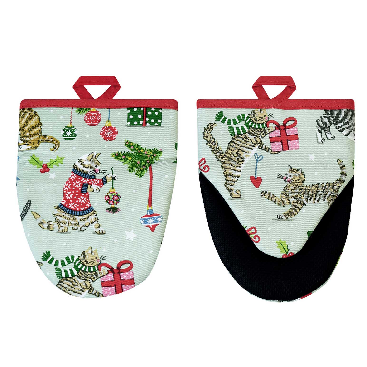 Ulster Weavers Christmas Cats Microwave Mitts