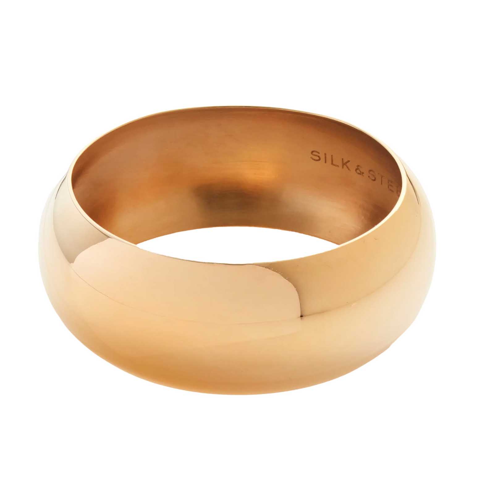 Silk & Steel Globe Cuff