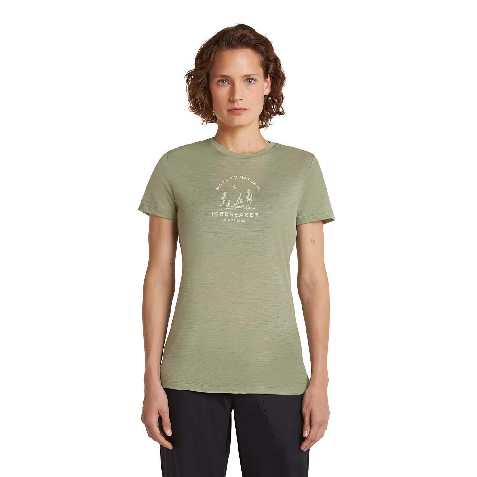 Icebreaker W Merino 150 Tech Lite SS Tee Peaceful Pass