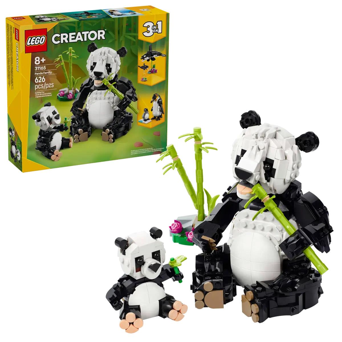 LEGO Creator 3in1 Wild Animals: Panda Family