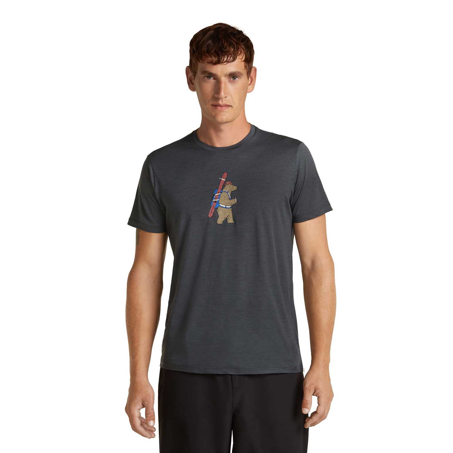 Icebreaker M Merino 150 Tech Lite SS Tee Bear Tour
