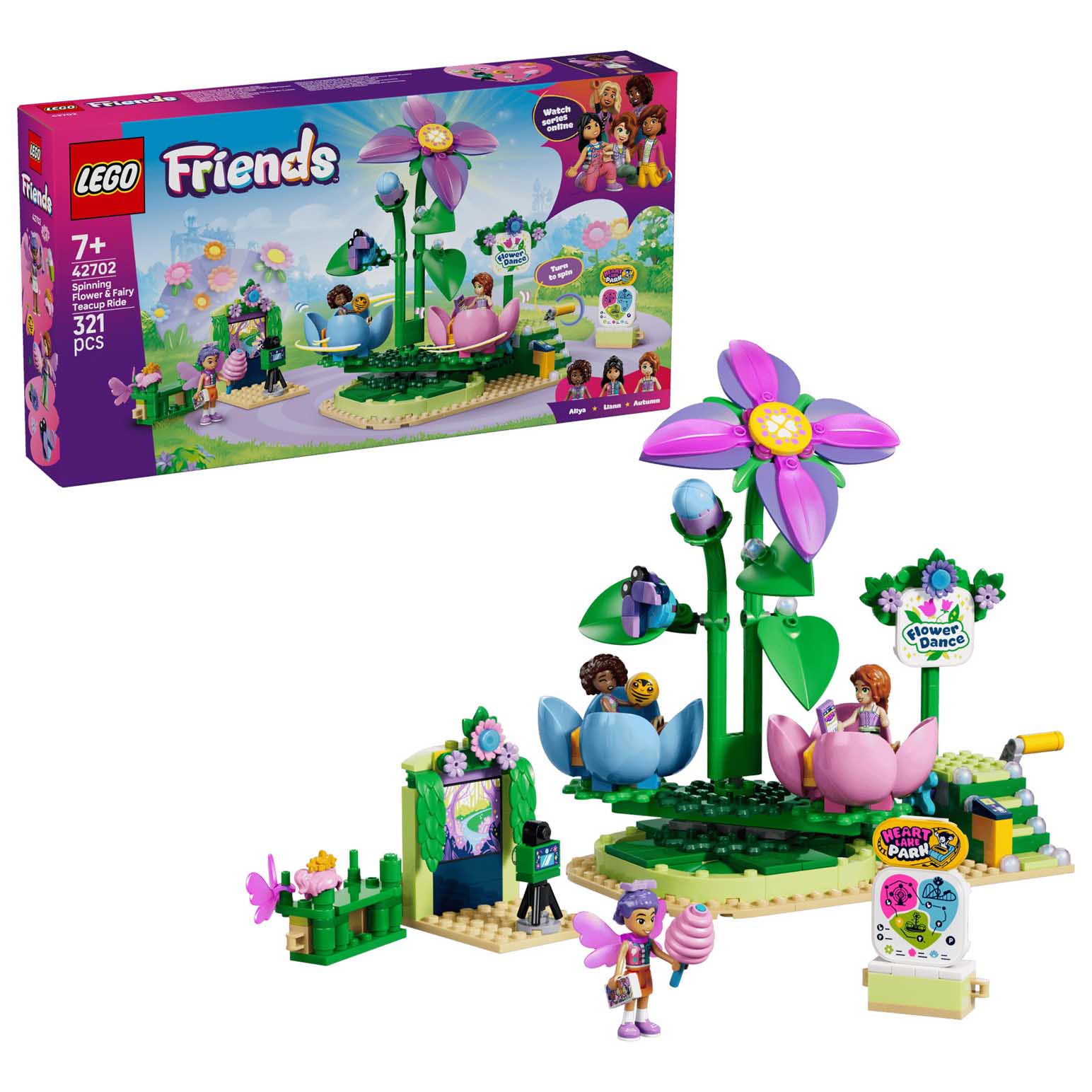 LEGO Friends Spinning Flower & Fairy Teacup Ride