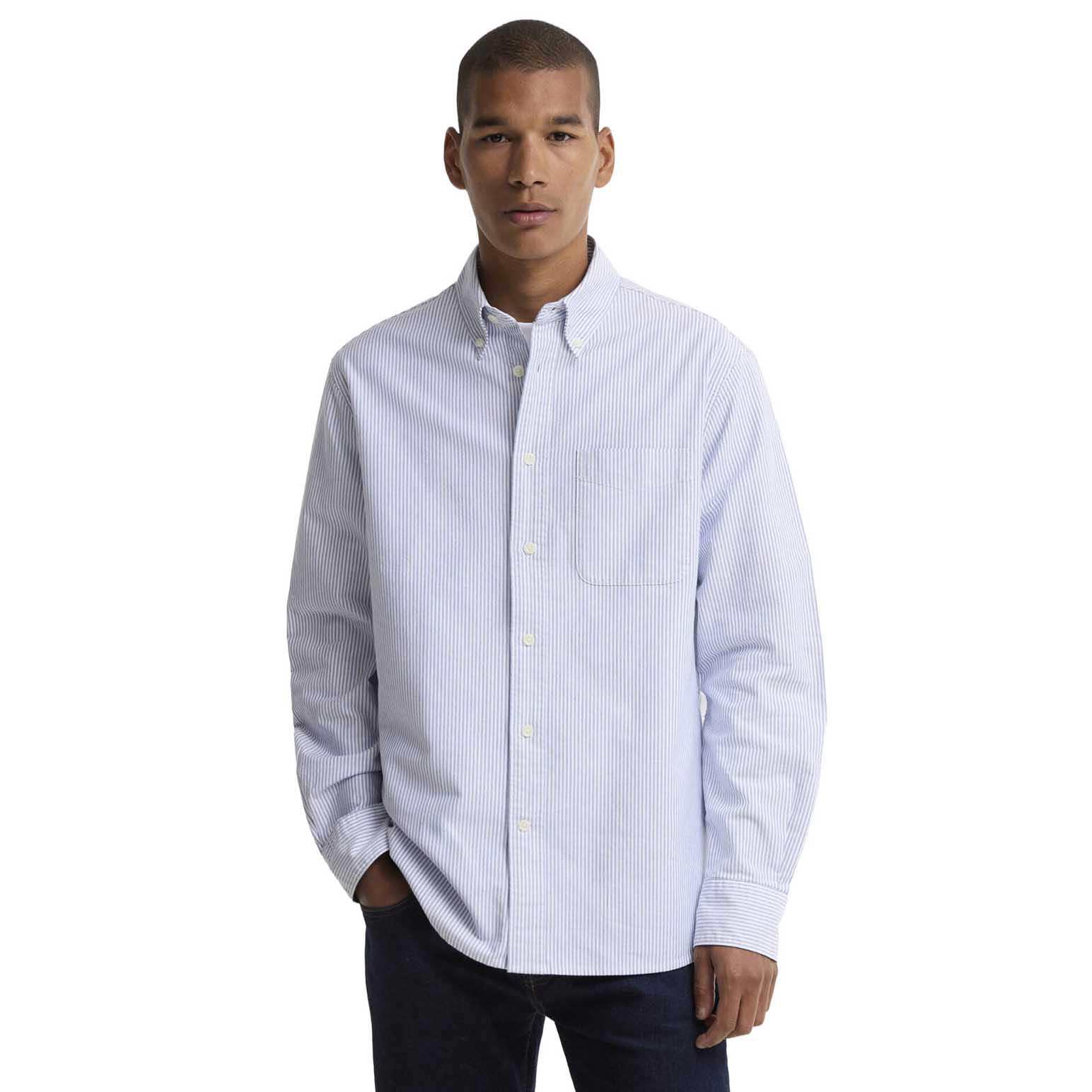Barbour Striped Authentic-Fit Long-Sleeved Shirt