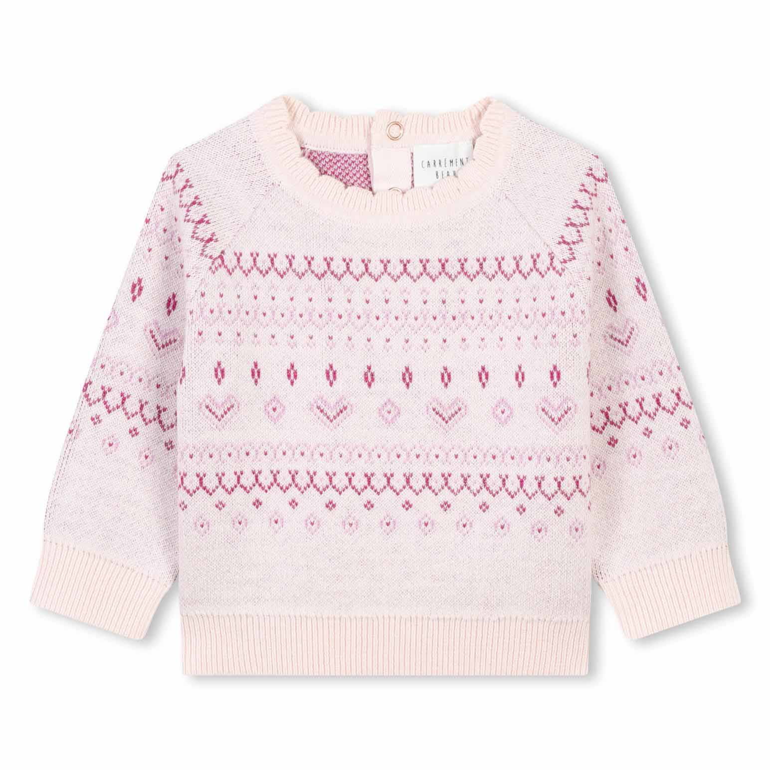 Carrement Beau Jacquard Sweater 6M - 18M