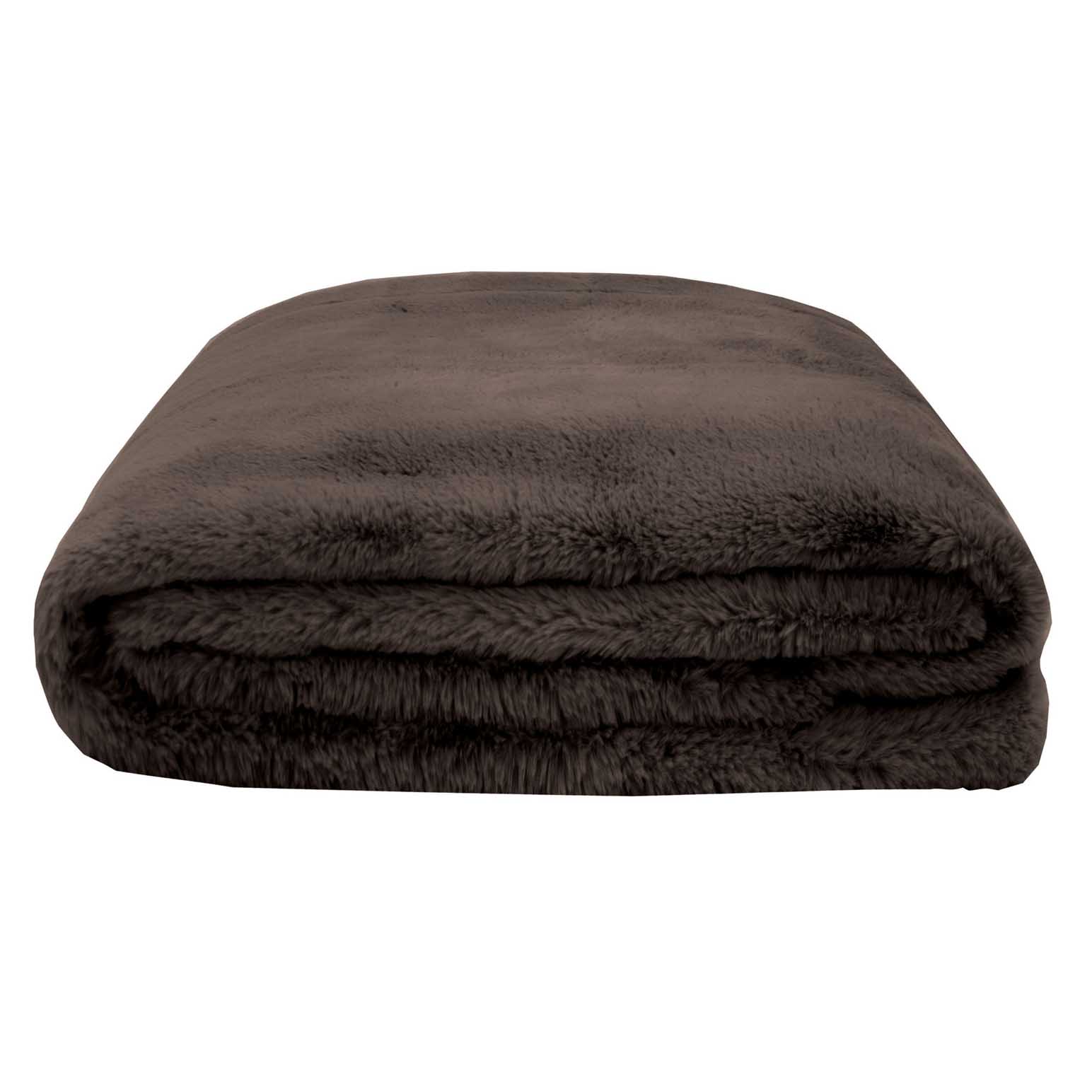 Bambury Frida Throw Chocolate