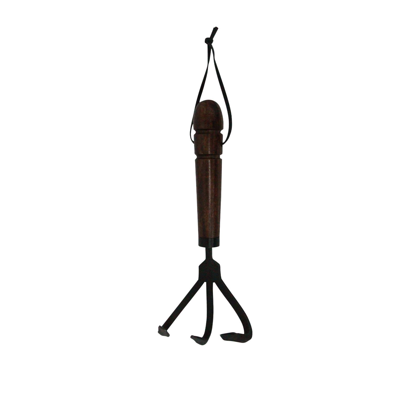 French Country Garden Cultivator Wooden Handle