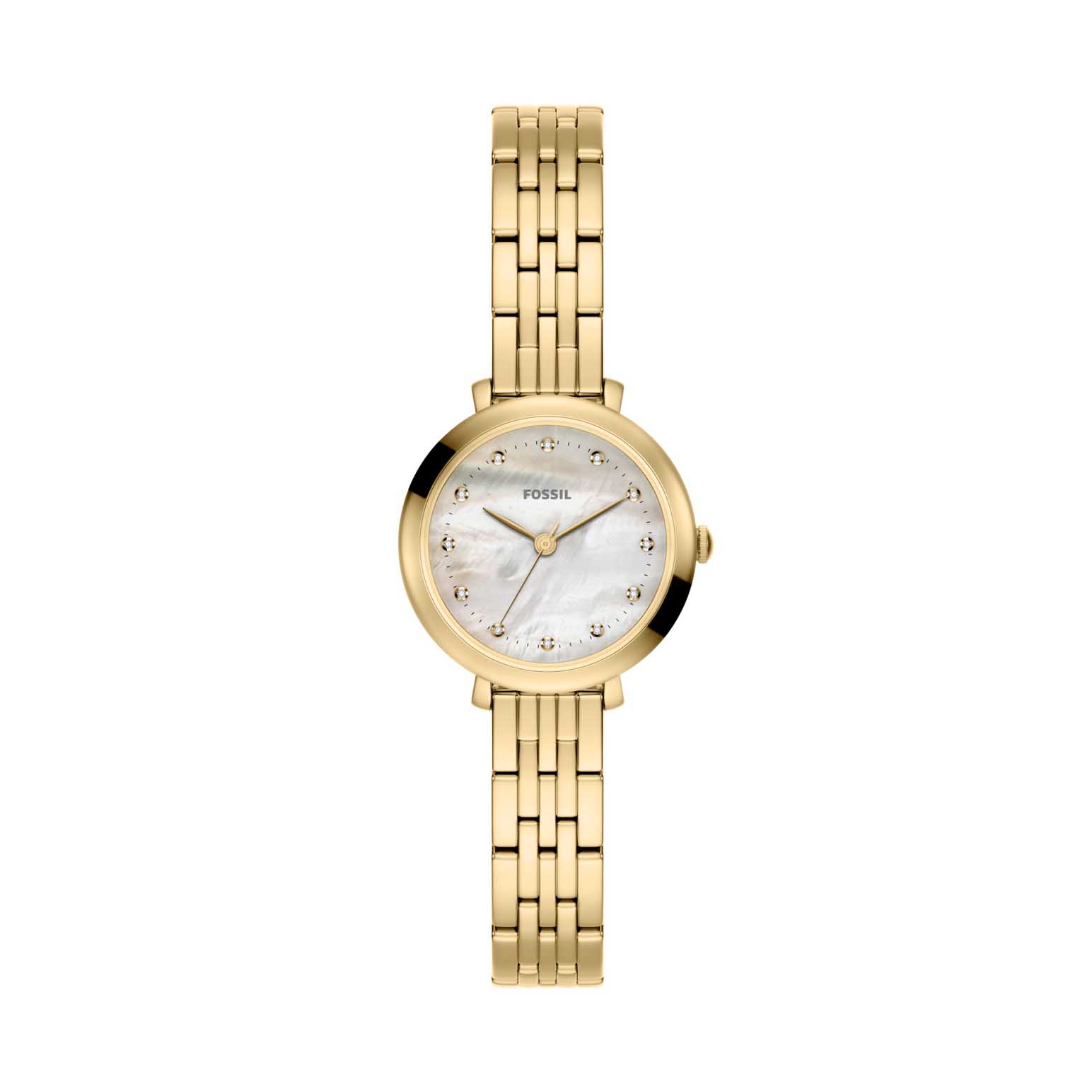 Fossil Heidi 26mm Three-Hand Gold-Tone Stainless Steel Watch