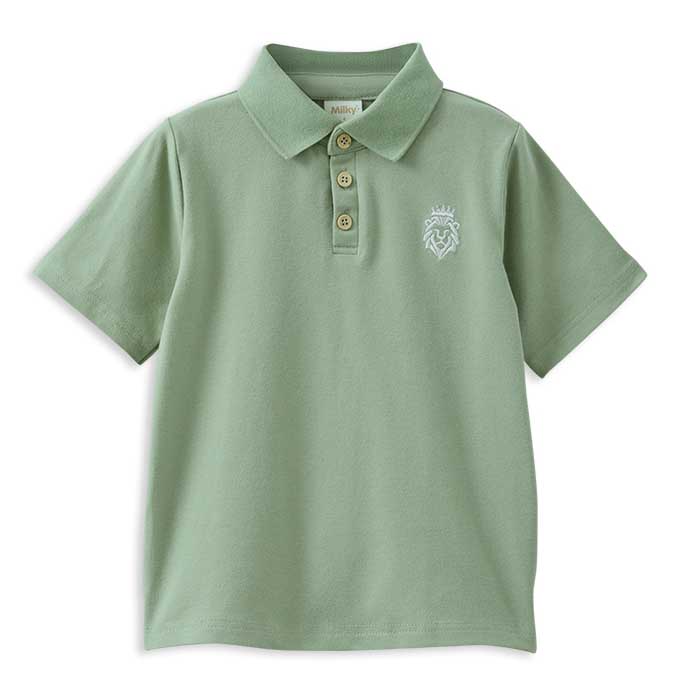 Milky Basil Lion Polo Shirt 00-1Y