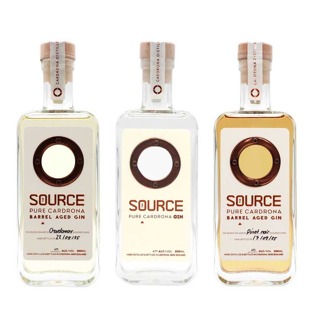Cardrona Distillery The Source Gin Trio
