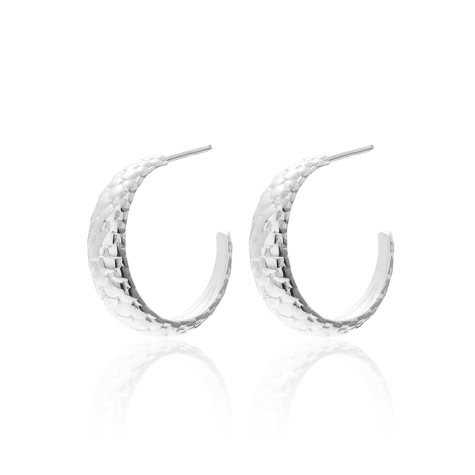 Silk & Steel Medium Infinity Hoops