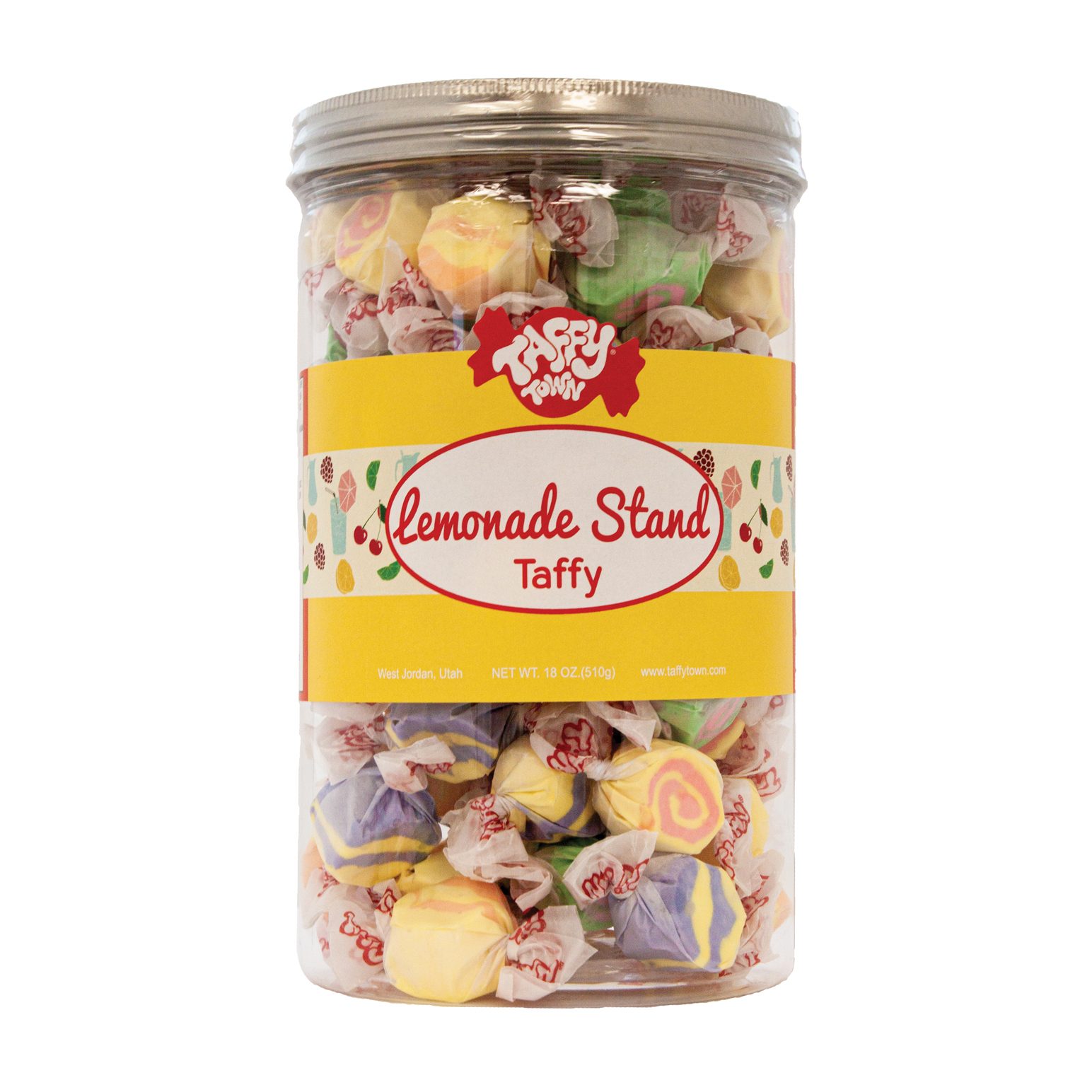 Taffy Town Lemonade Stand Taffy Gift Canister 510g