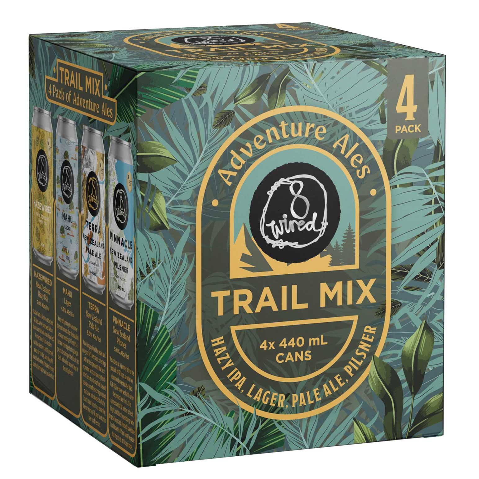 8 Wired Adventure Ales Trail Mix 4 X 440ml