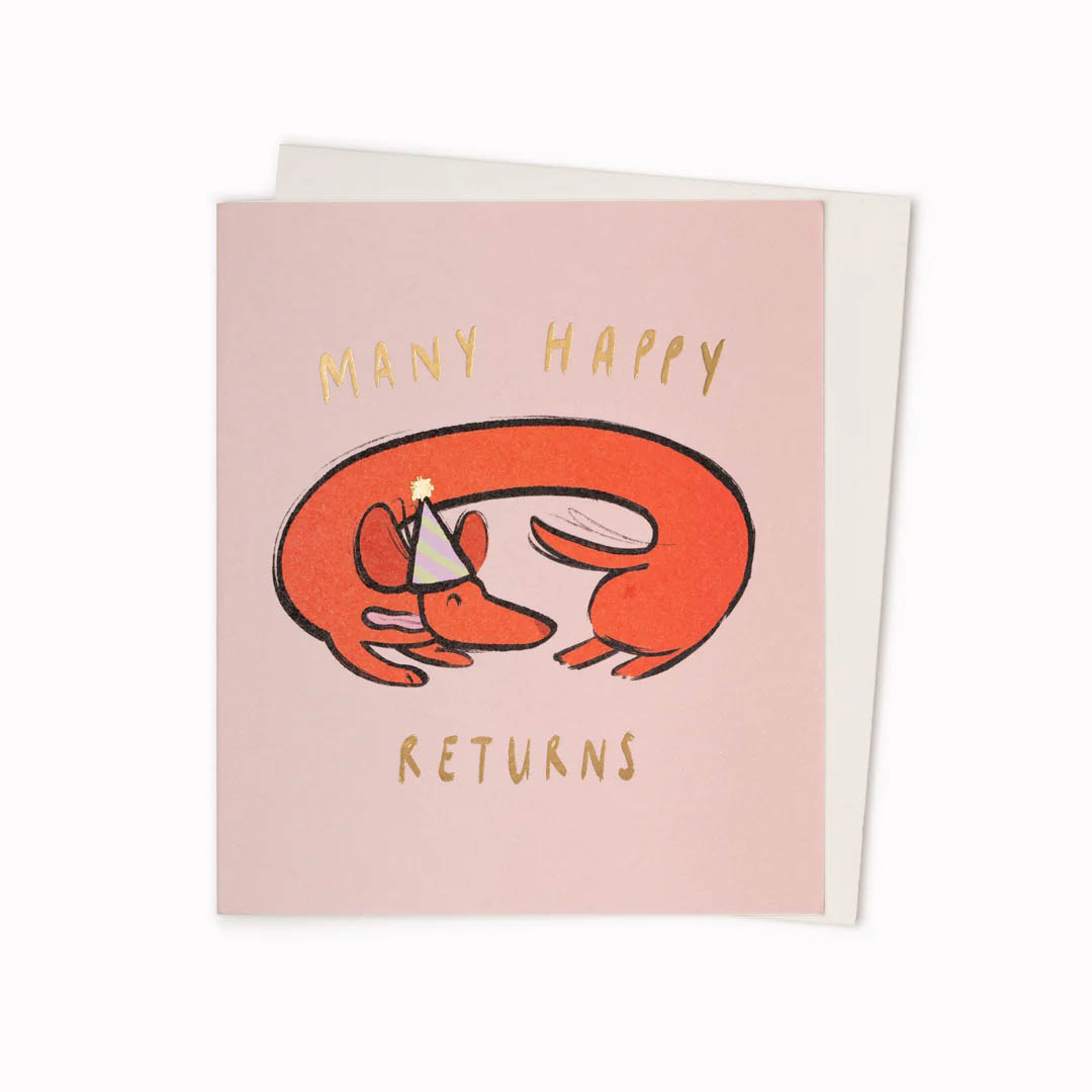 Many Happy Returns Card