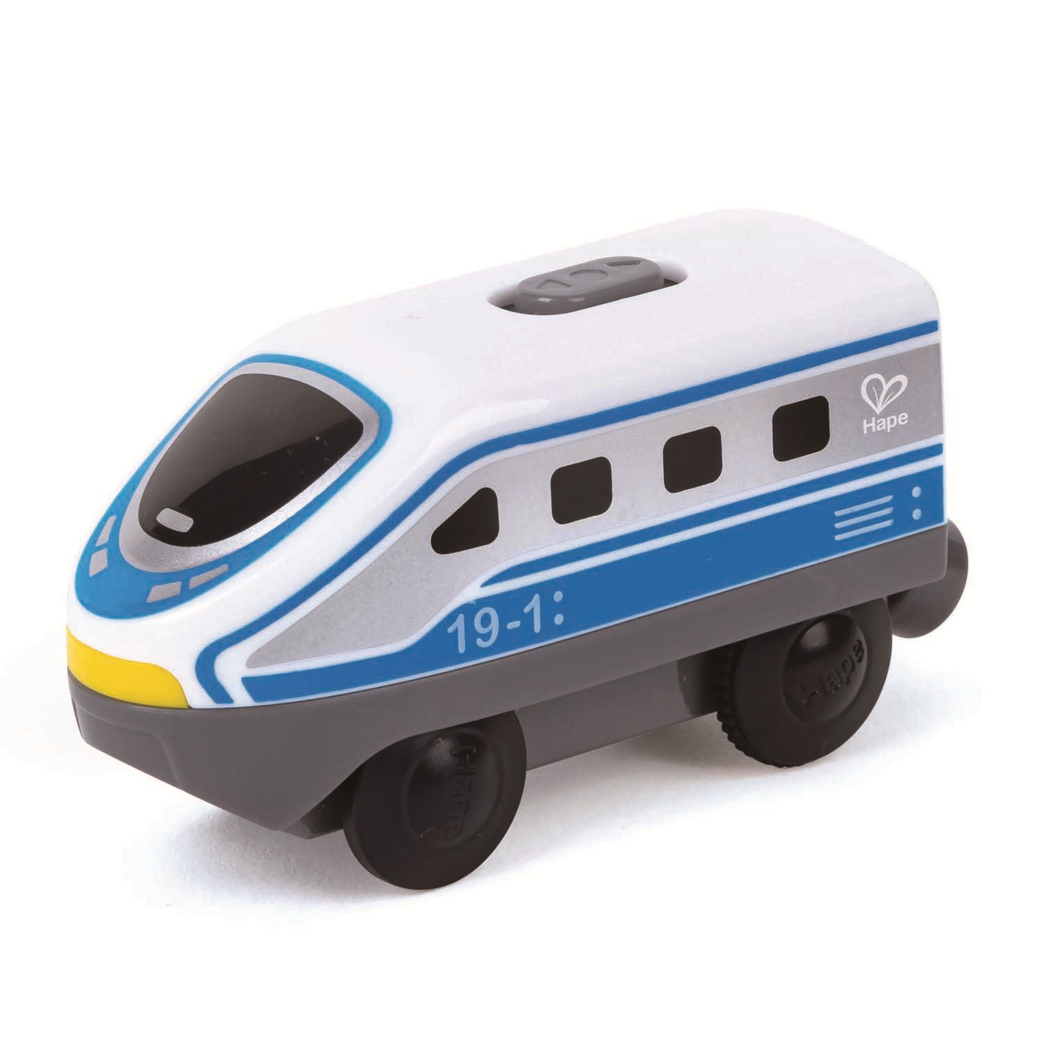 Hape Battery Powered Intercity Loco - Blue