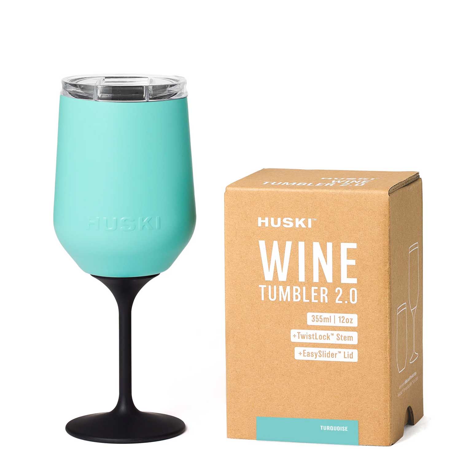 Huski Wine Tumbler 2.0 - Turquoise