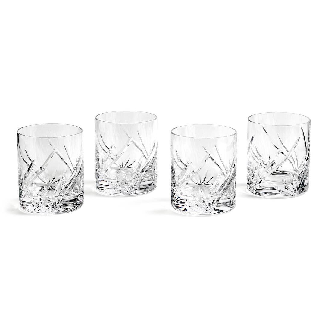 Royal Doulton Harper Crystal Glass DOF Set of 4
