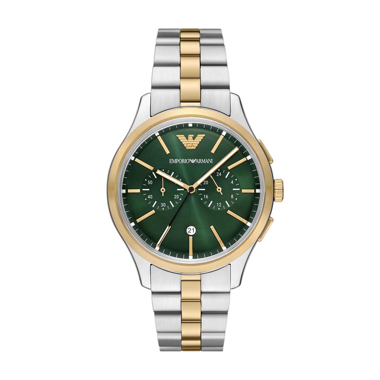 Emporio Armani Chronograph Two-Tone Stainless Steel Watch AR11692