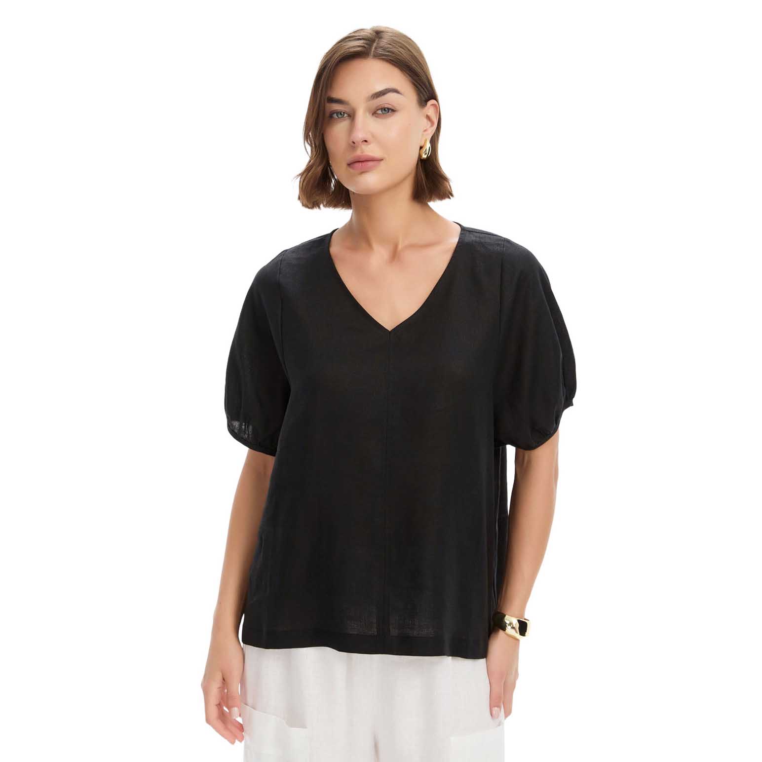 TIRELLI Bishop Sleeve Top