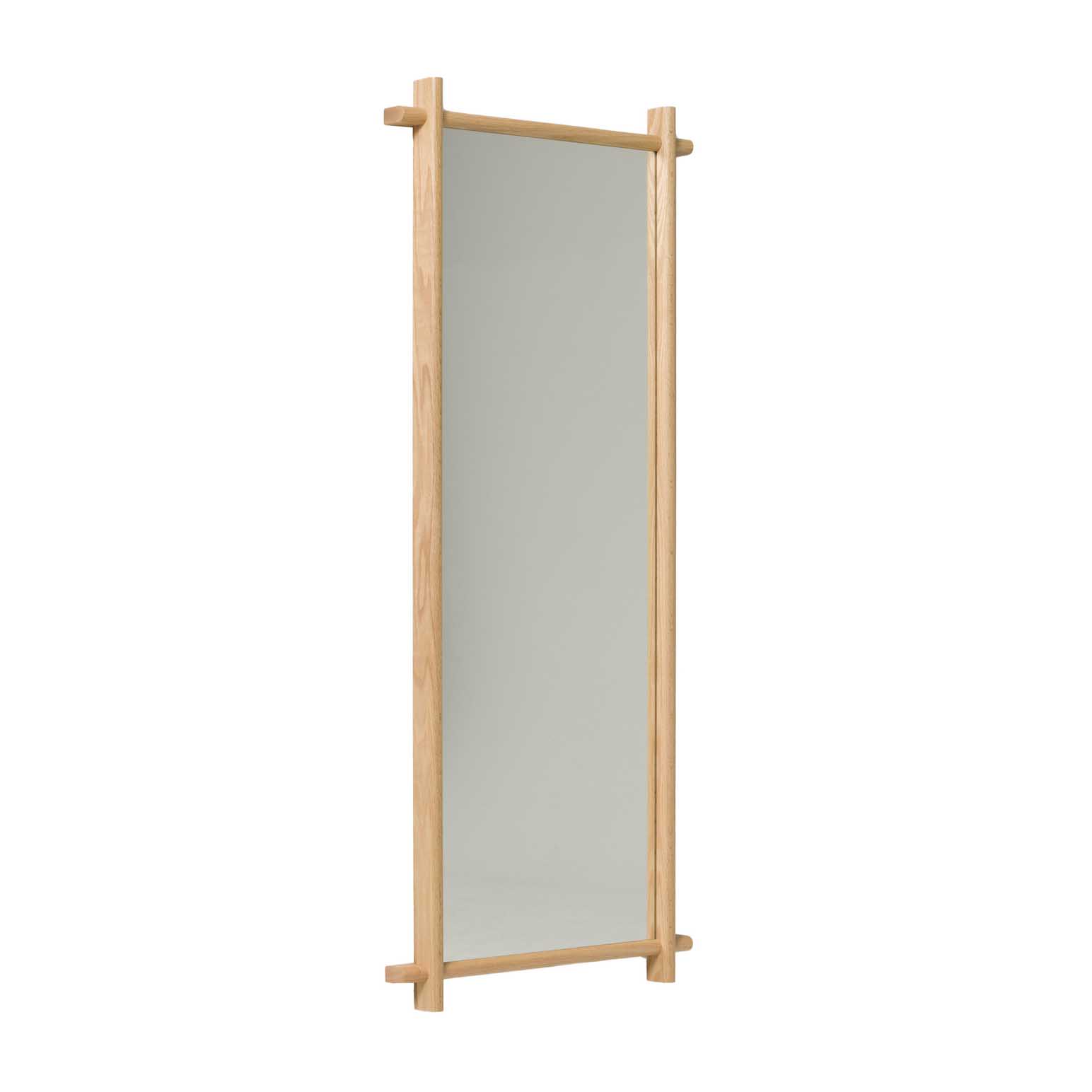 Città Lap Mirror Oak L 66x7x156cmh