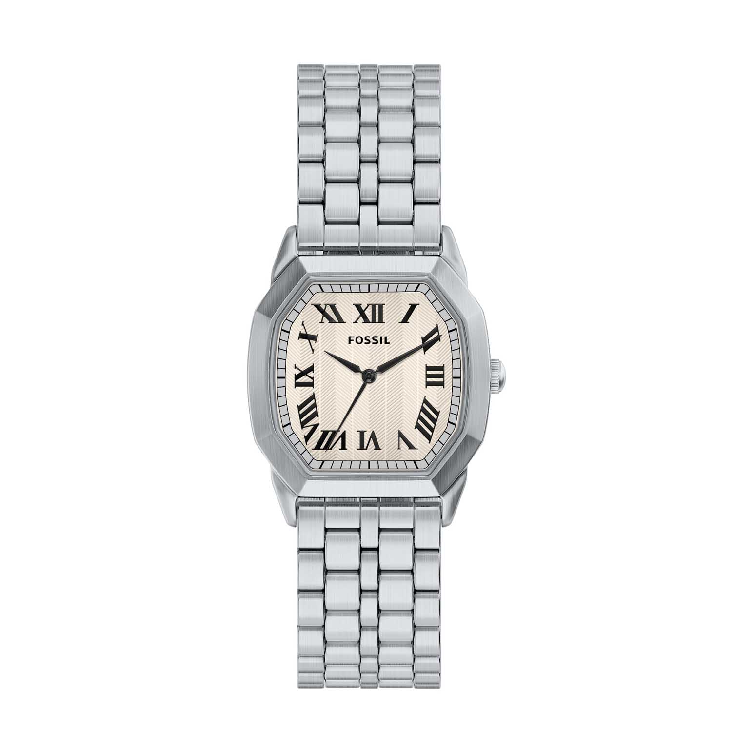 Fossil Harlow 33mm Three-Hand Stainless Steel Watch