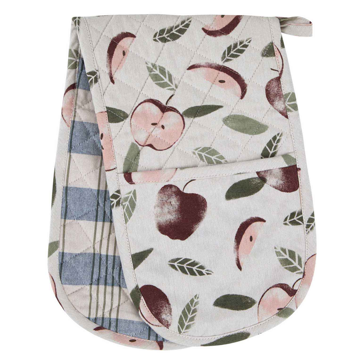 Wallace Cotton Apple Grove Double Oven Glove