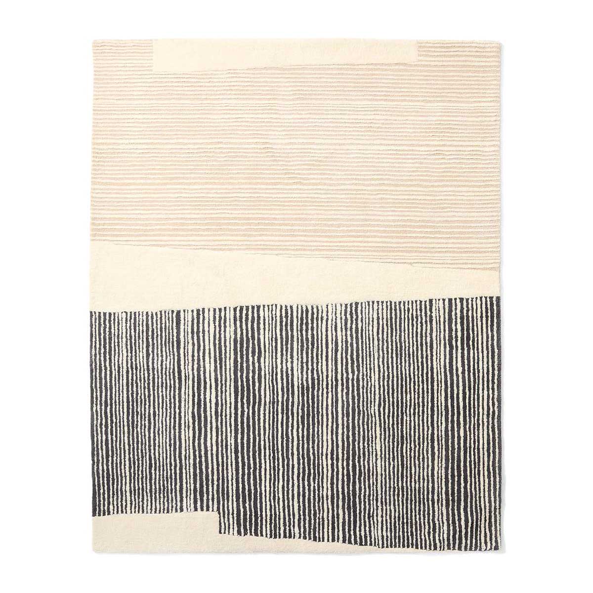 West Elm Durban Rug 152x244cm Charcoal