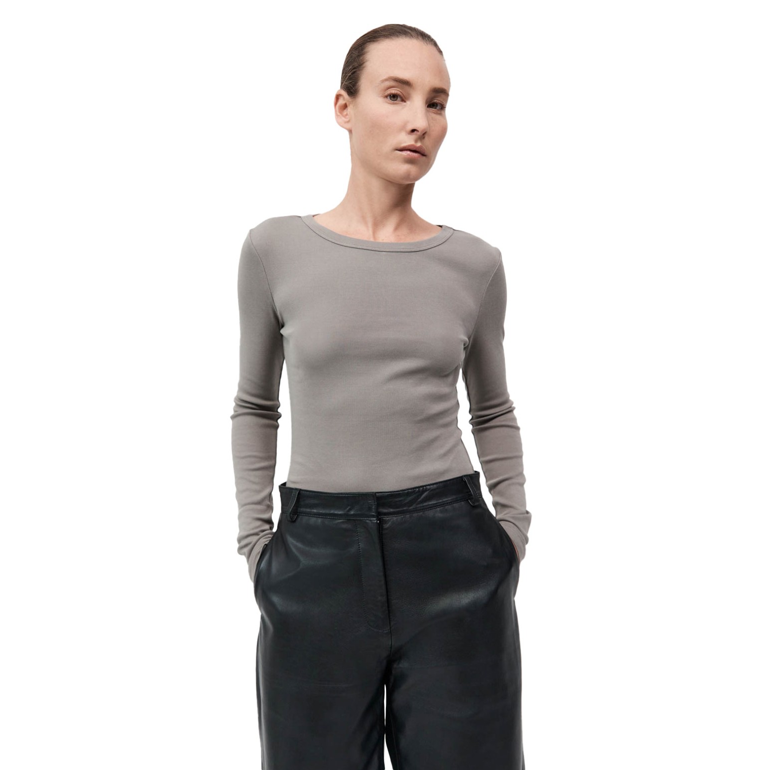 St. Agni Organic Cotton Long Sleeve Top