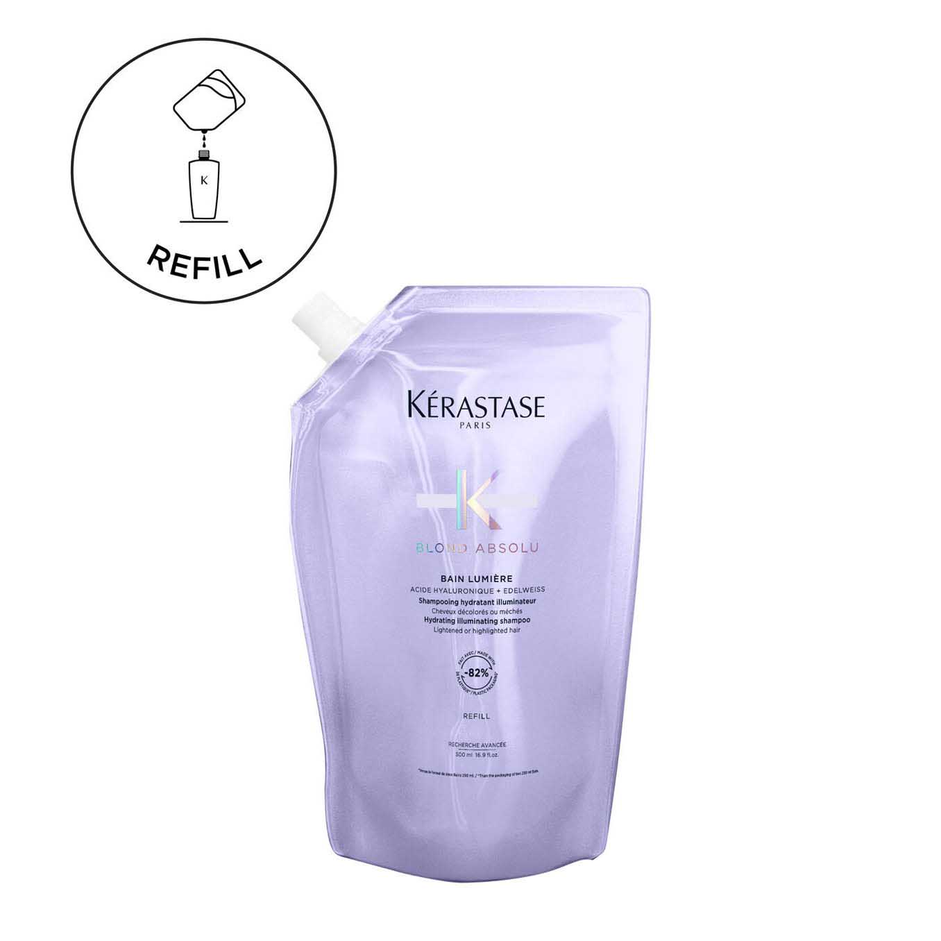 K&eacute;rastase Blond Absolu Bain Lumi&eacute;re Shampoo Refill 500ml