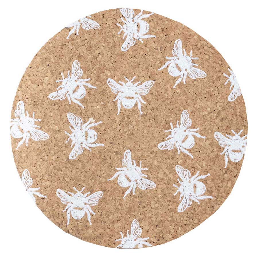 Selbrae House Cork Pot Stand - Bee