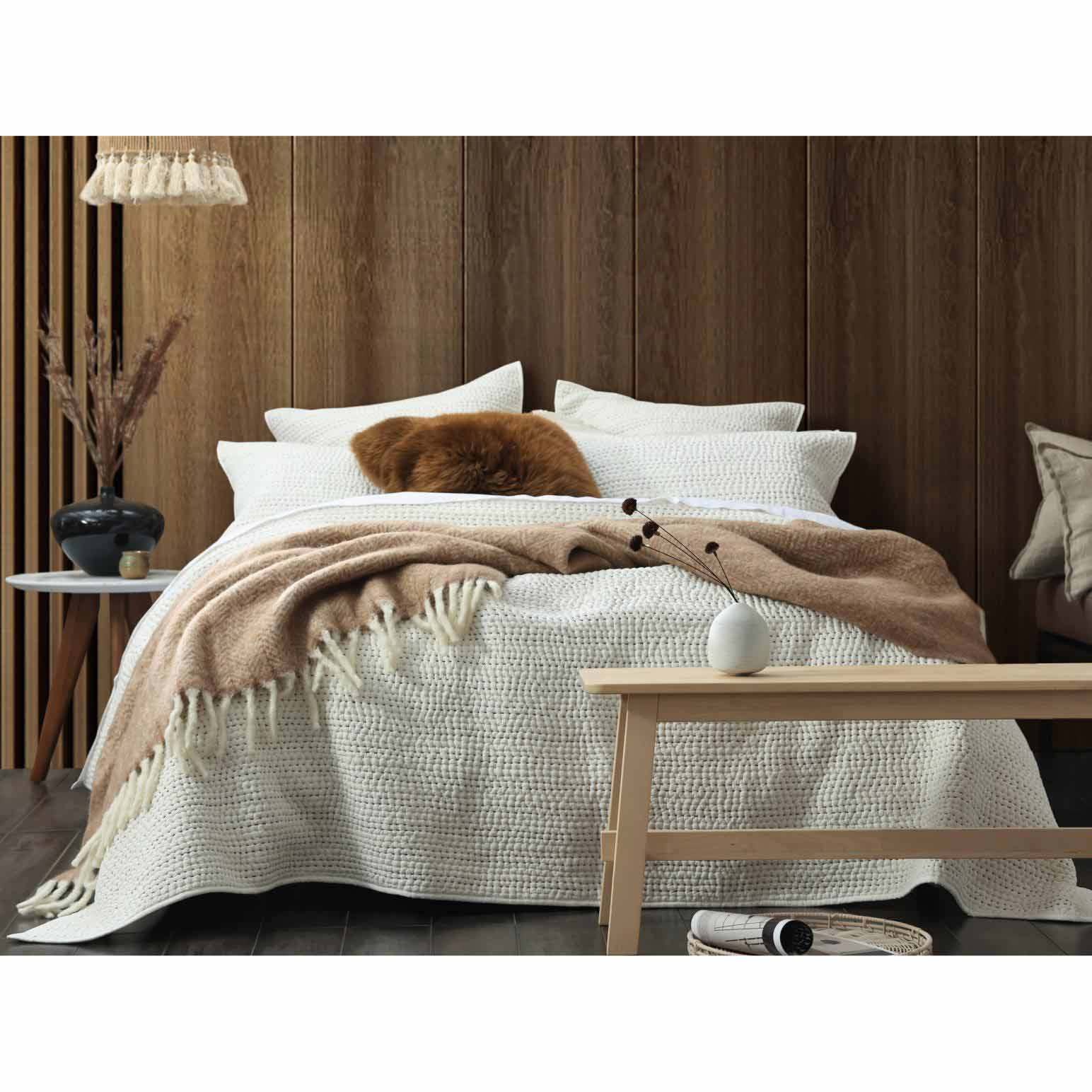 MM Linen Loom Coverlet Set