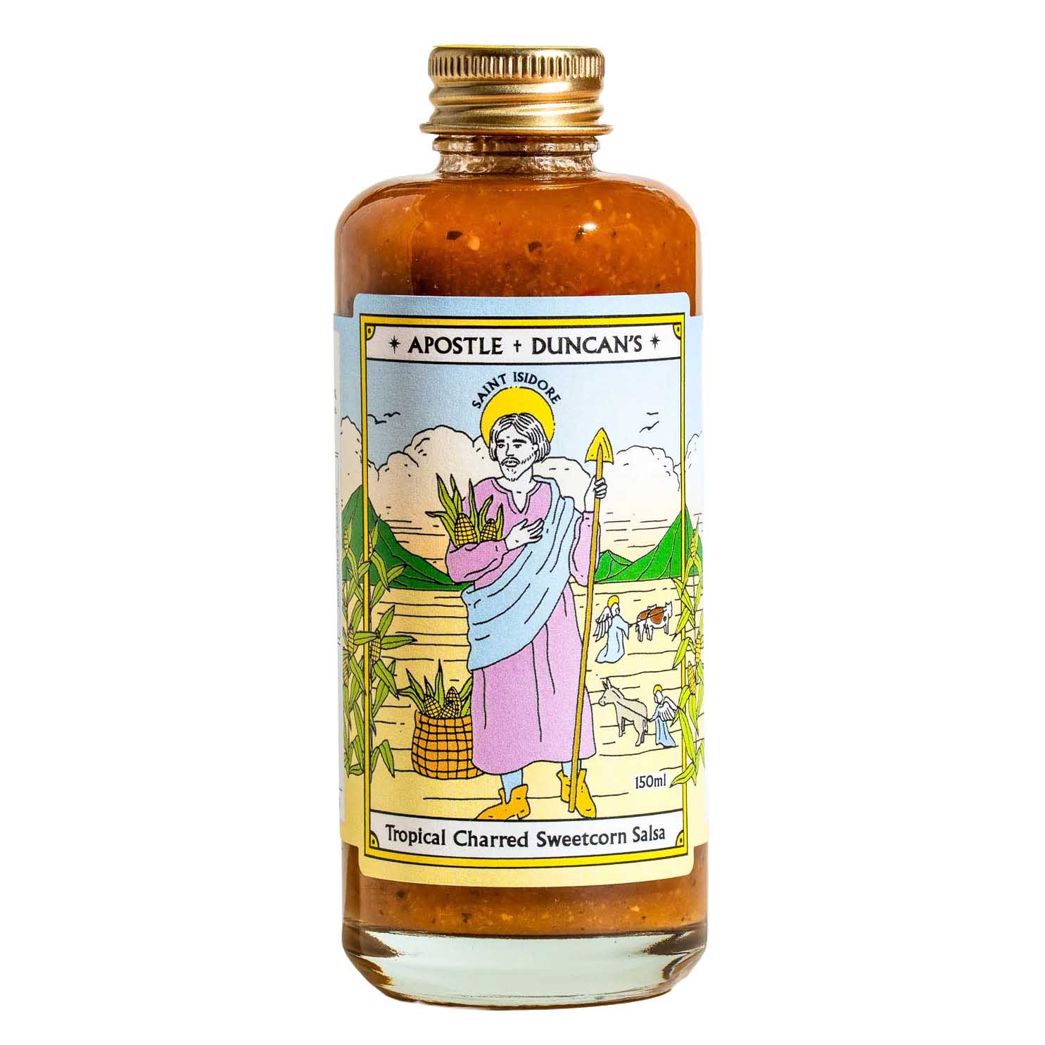 Apostle x Duncan's Brewing Tropical Charred Sweetcorn Salsa 150ml