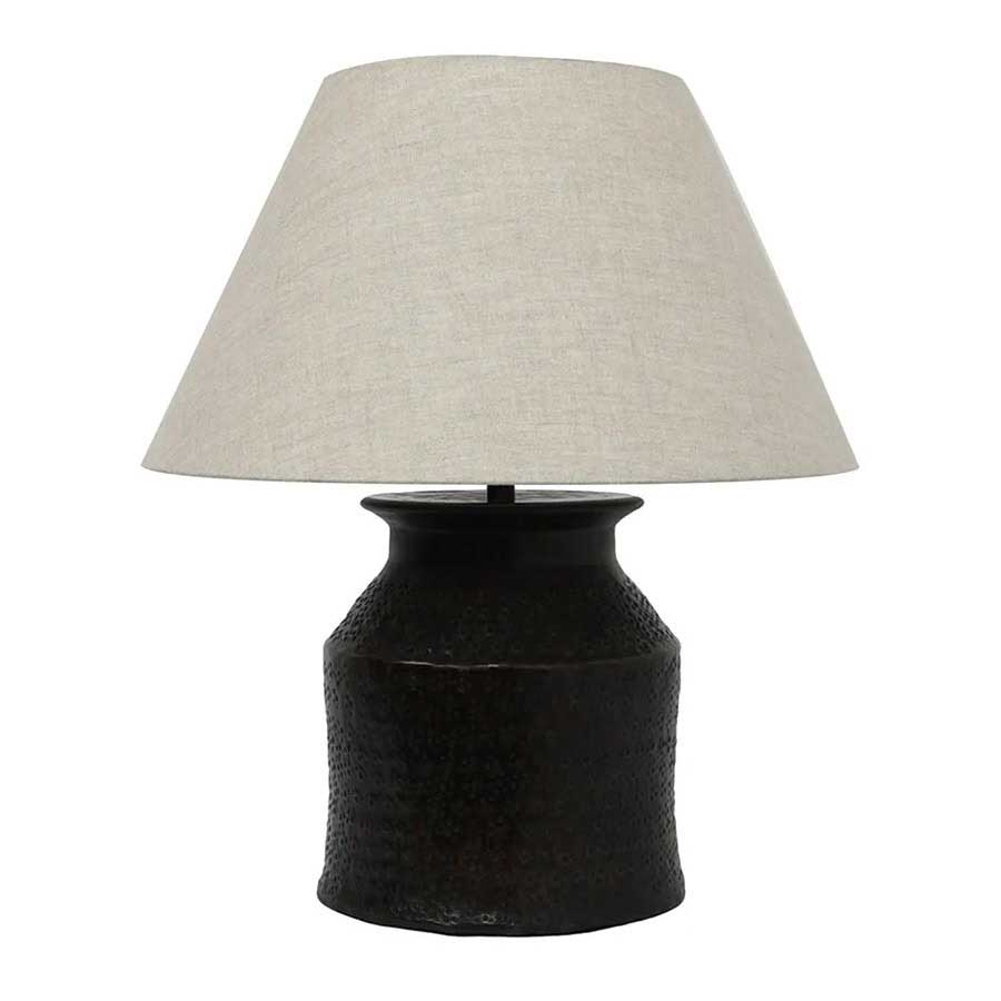 French Country Ennis Patterned Lampbase