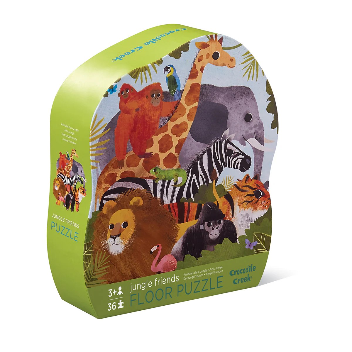 Croc Creek 36 Piece Floor Puzzle - Jungle Friends