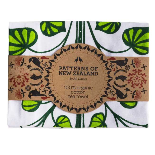 Ali Davies Kawakawa Tea Towel