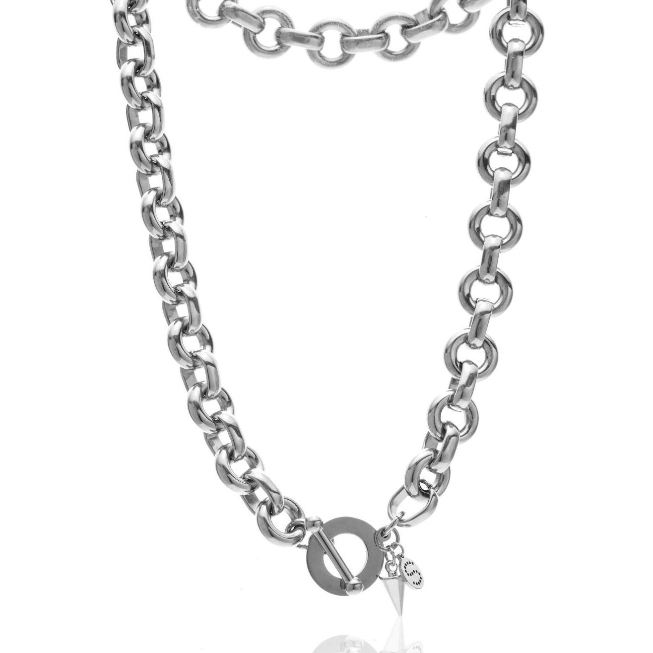 Silk & Steel Heirloom Necklace