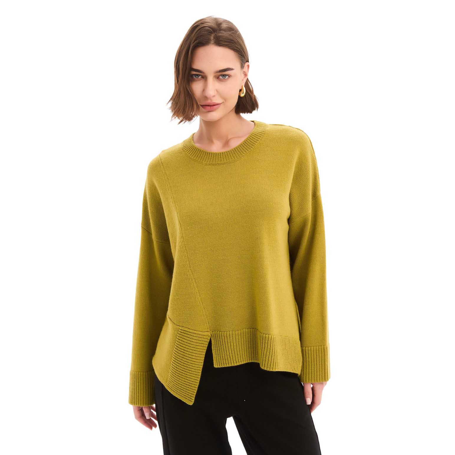TIRELLI Textured Cuff Knit
