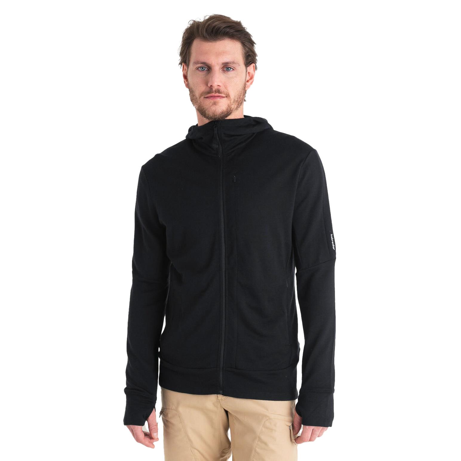 Icebreaker M Merino 260 Quantum Long Sleeve Zip Hoodie