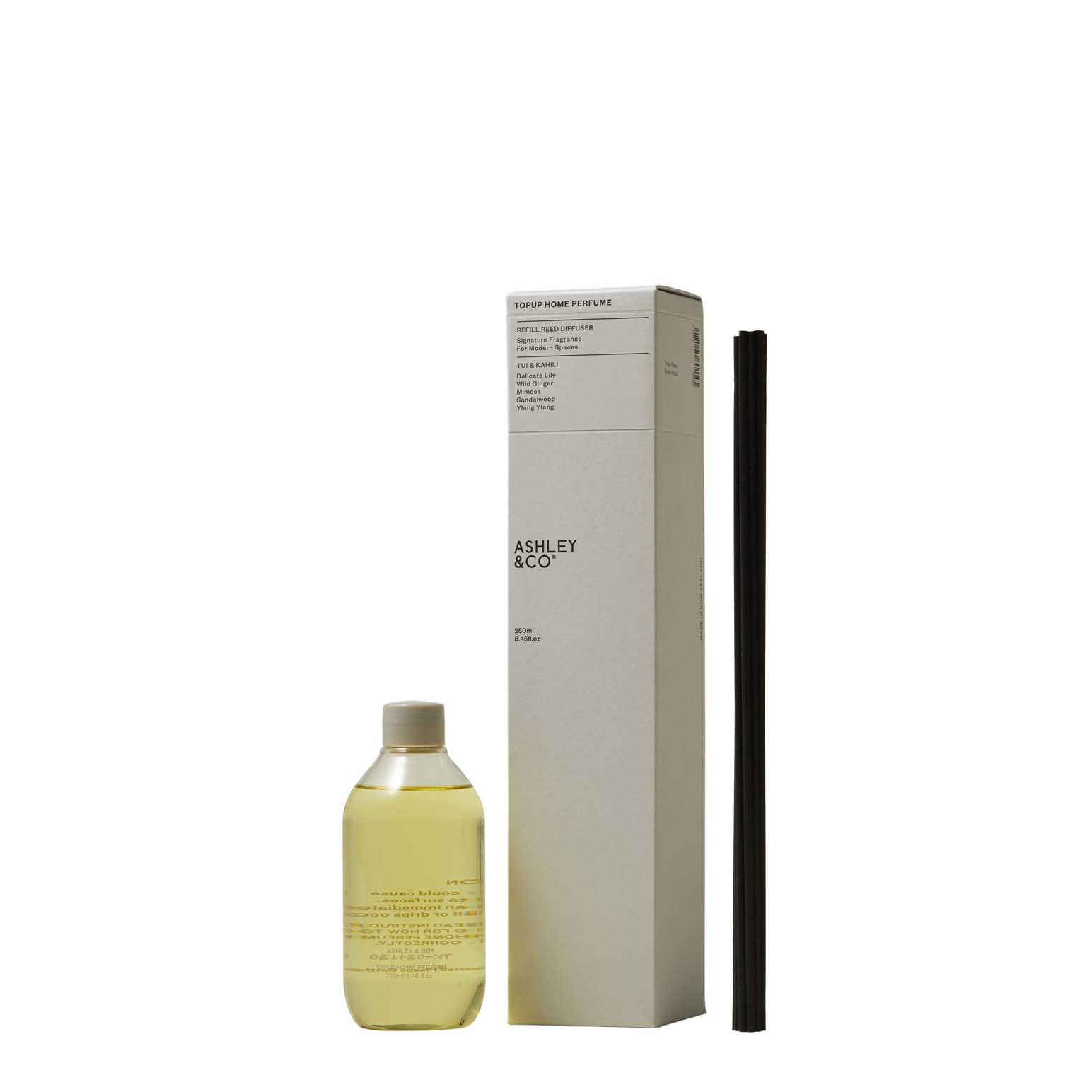 Ashley & Co Home Perfume Topup, Tui & Kahili 250ml