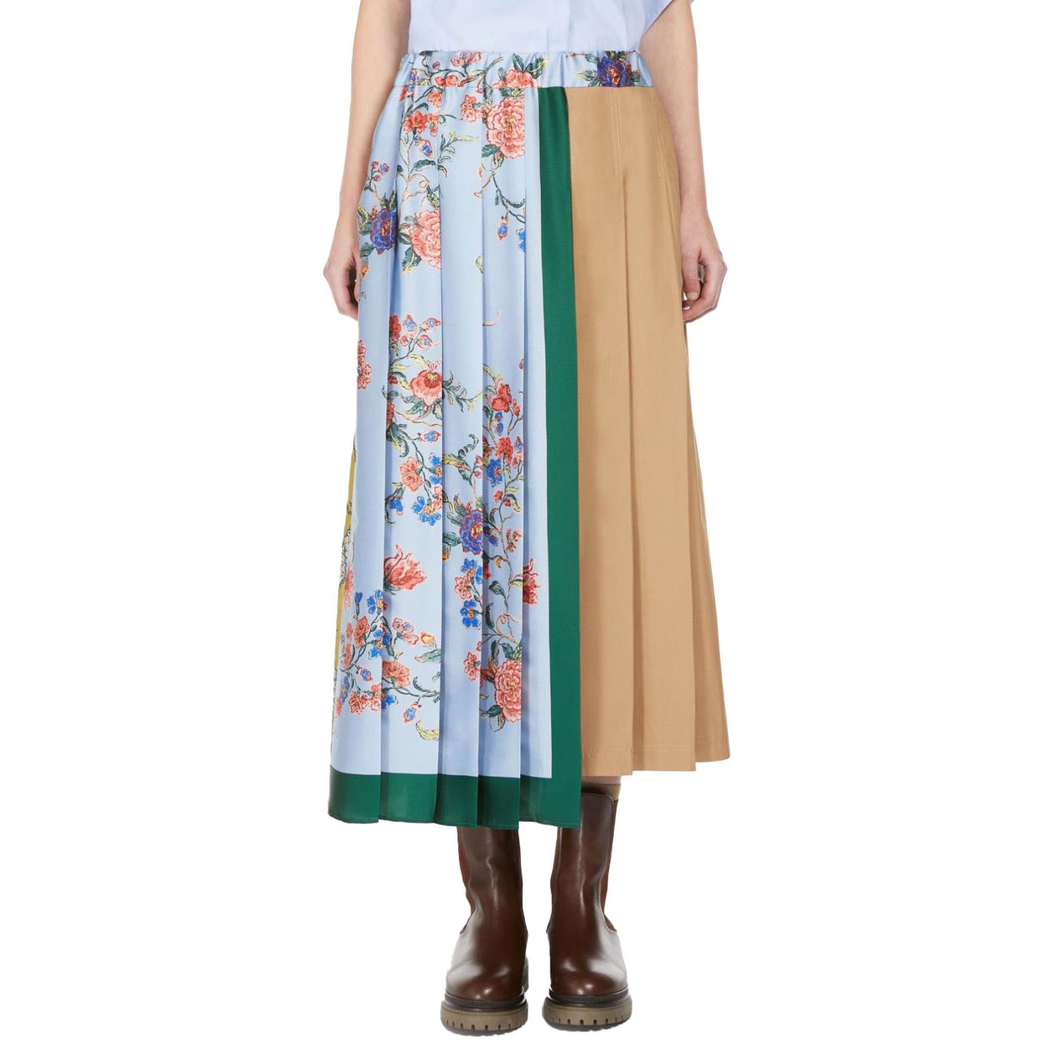 Weekend Max Mara Operoso Multi Print Skirt